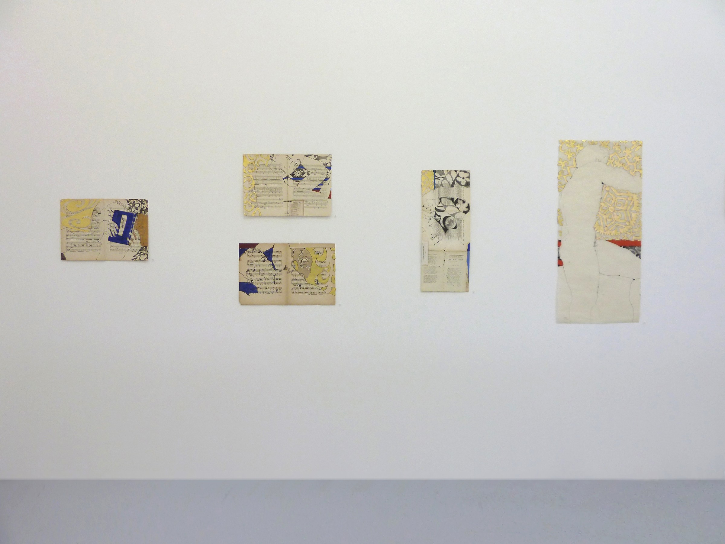 Exhibition View of Robert Kushner: Thirty Literary Nudes