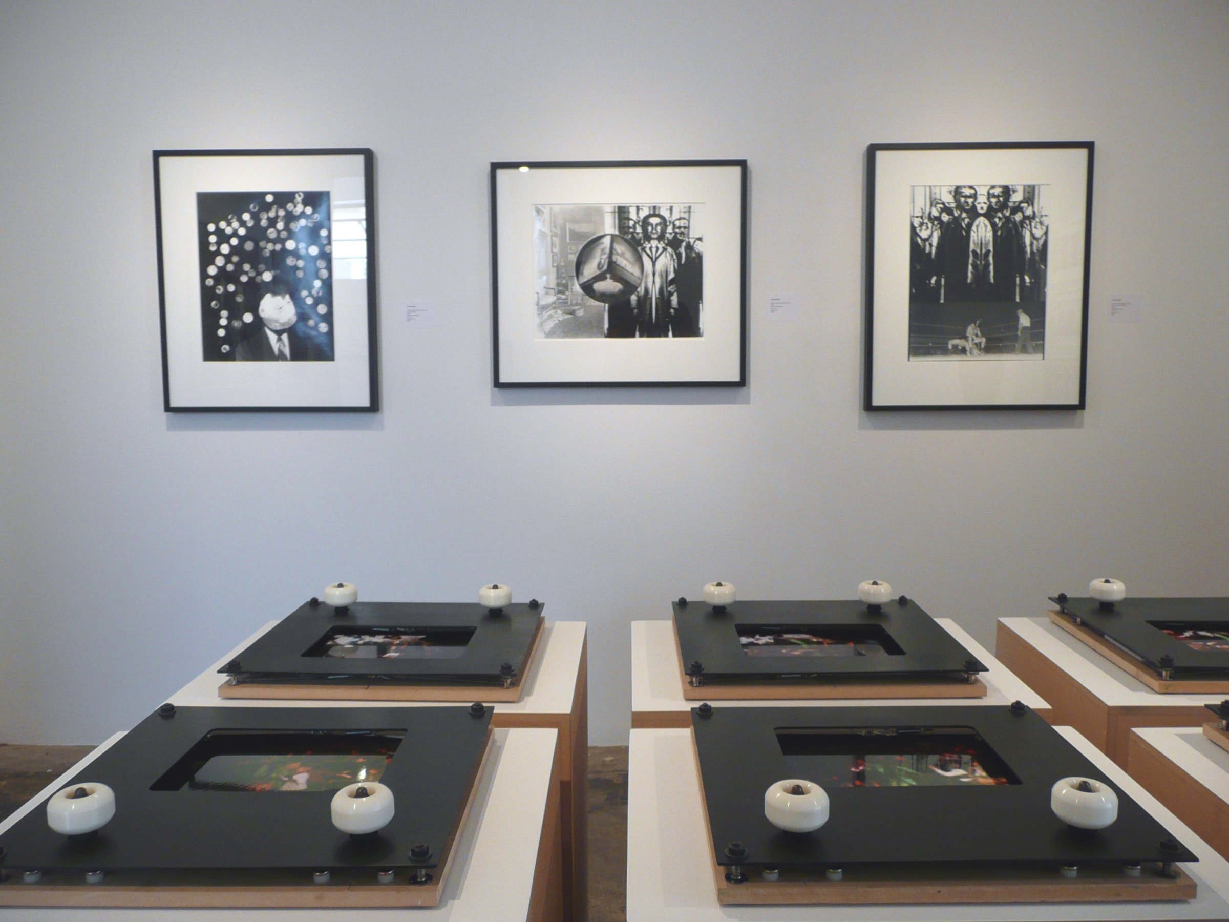 Installation View of COCKED! The Possessed Male: Object of Desire