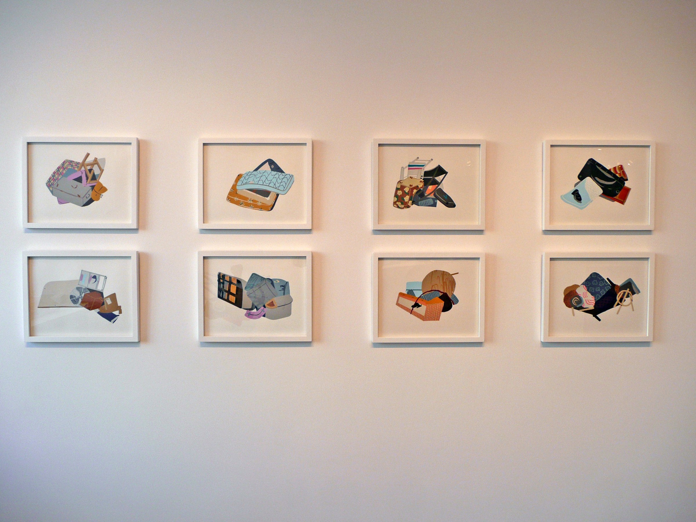 Installation View of Chauney Peck: Out of Site