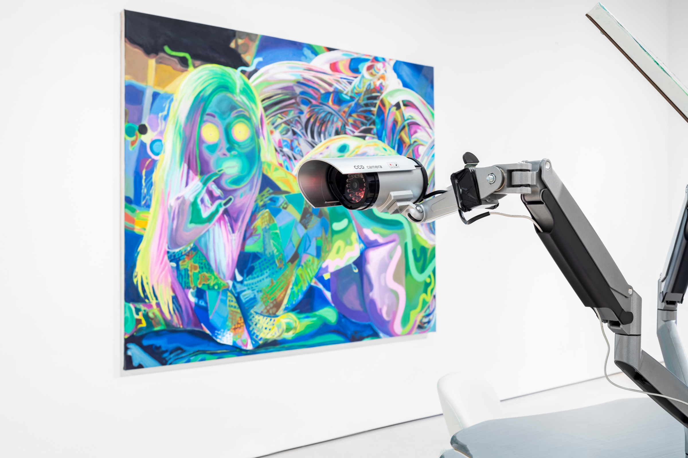 Installation Views of Caitlin Cherry: Dirty Power