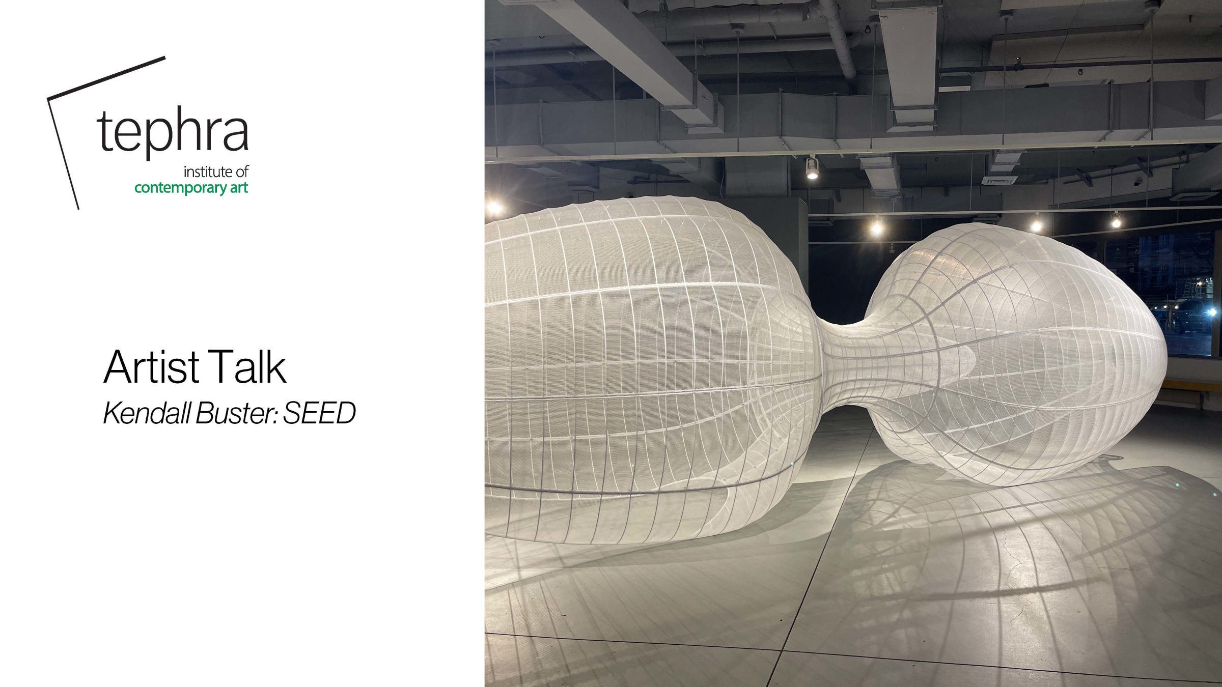 Artist Talk: Kendall Buster