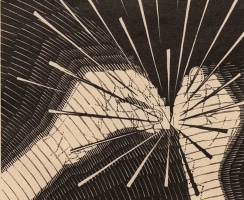 M.C. Escher, Day and Night #303, 1938
