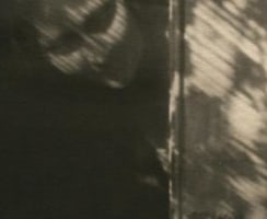 Anne Brigman - The Shadow on My Door (Self-Portrait), 1921  | Bruce Silverstein Gallery