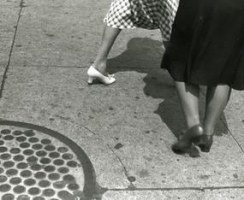 Rudolph Burckhardt - Sidewalk, III, 1940  | Bruce Silverstein Gallery
