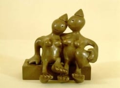 Female Couple with Heart