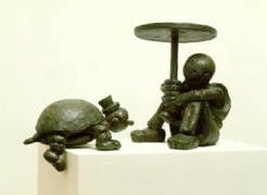 Girl and Turtle