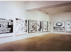 ANDY WARHOL Black &amp; White Paintings 1985-86