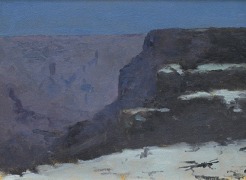 LOCKWOOD DE FOREST (1850-1932), Moonlight at Rim of Grand Canyon , May, 1907 (?)