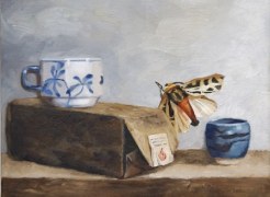 Theil Morgan , Still Life With Moth, 2015