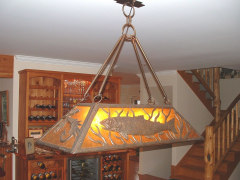 Trout Pool Table Light