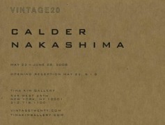Alexander Calder and George Nakashima