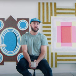 Matt Kleberg: the Making of Bless Babel at Berggruen Gallery