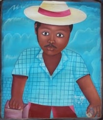 Contemporary Haitian Painting Silent Auction presented by Xav Leplae of Riverwest Radio