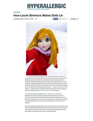 HOW LAURIE SIMMONS MAKES DOLLS LIE