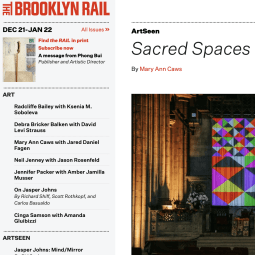 The Brooklyn Rail - Sacred Spaces: Art and Spirituality review by Mary Ann Caws
