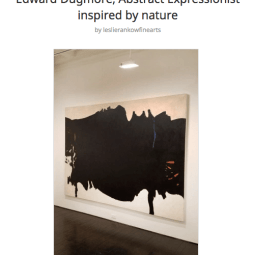 &quot;Edward Dugmore, Abstract Expressionist Inspired by nature&quot;