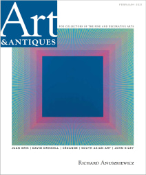 Richard Anuszkiewicz in Art &amp; Antiques Magazine