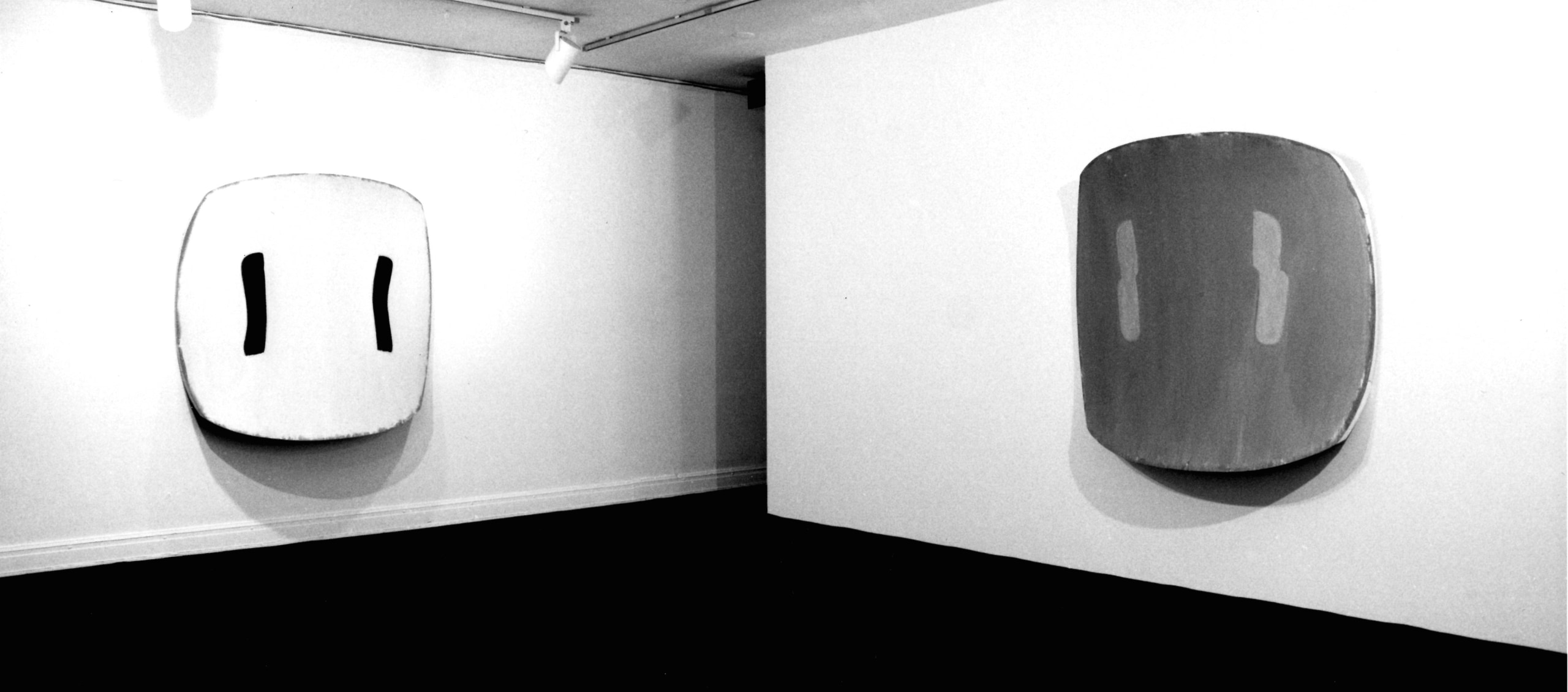 Installation view at Young Hoffman Gallery, Ron Gorchov, 1979