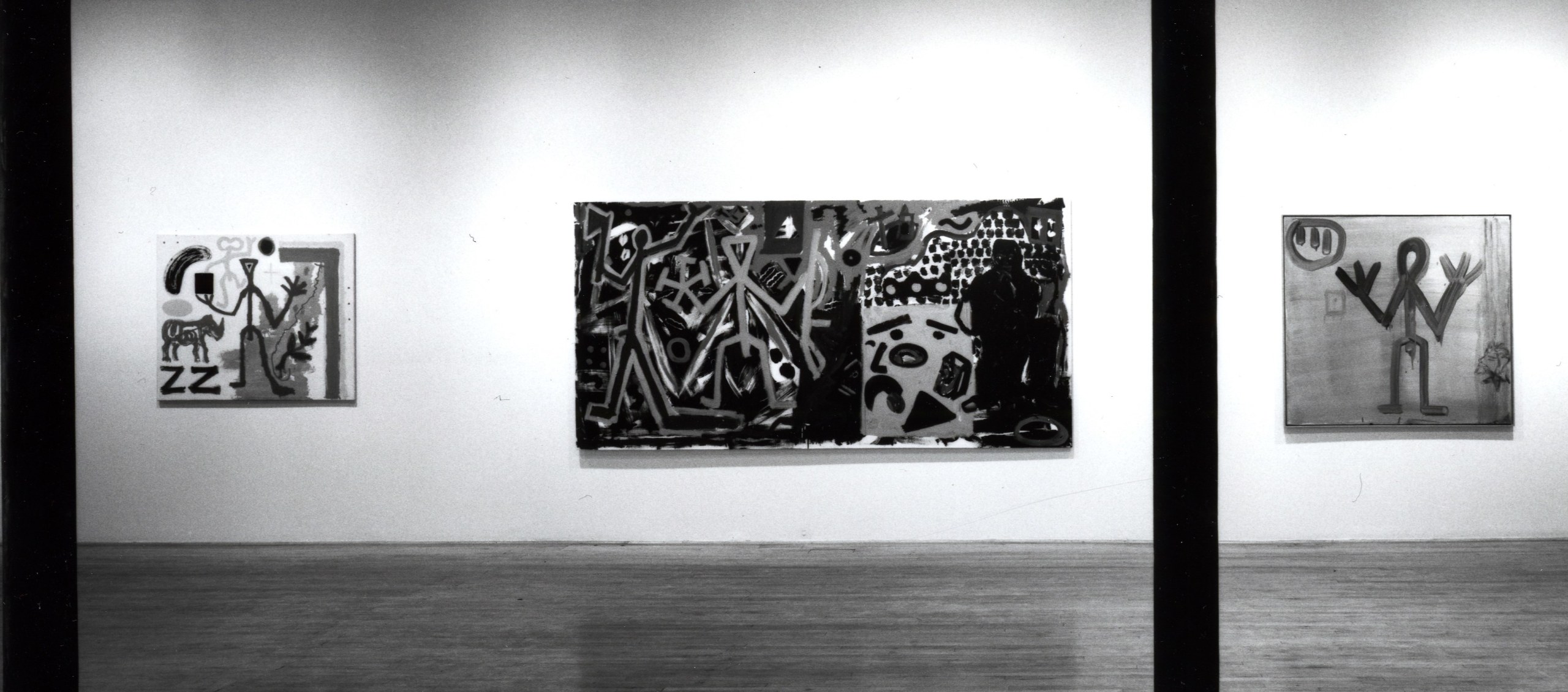 Installation view at Rhona Hoffman Gallery, Group Exhibition, 1985