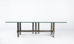 Marino di Teana's sculptural coffee table straight full view