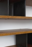 Charlotte Perriand's &quot;Nuage&quot; wall shelving, detailed view