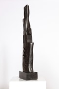 Alexandre Noll's ebony sculpture, side view