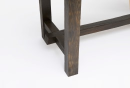 Charlotte Perriand's dining table, detailed view of legs