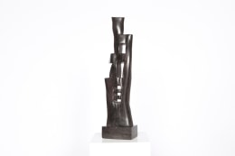 Alexandre Noll's ebony sculpture, front view