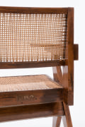 Pierre Jeanneret's &quot;Classroom&quot; chair, detailed view of the back