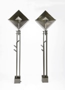 Magnousson's pair of floor lamps, front view