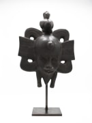 Roger Capron's ceramic mask straight view