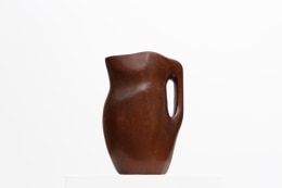 Alexandre Noll's mahogany pitcher, other side view