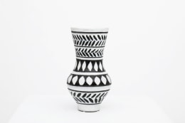 Roger Capron's ceramic vase straight view