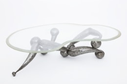 Ren&eacute; Broissand's sculptural coffee table view from higher