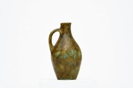 Les 2 Potiers' ceramic vase front straight view