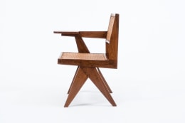 Pierre Jeanneret's &quot;Classroom&quot; chair side view
