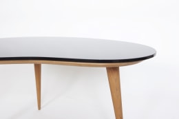 Jean Roy&egrave;re's free form coffee table, detailed view of table top and legs