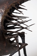 Michel Anasse's &quot;Relation Humaine&quot; Sculpture detail of spikes