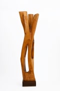 Paul de Ghellinck's wooden sculpture straight view four