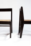 Pierre Jeanneret's pair of demountable chairs detailed view