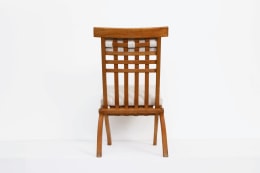 Robert Mallet-Stevens' foldable chair, full back view