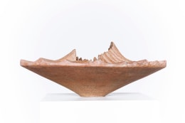 Annie Fourmanoir's ceramic bowl straight eye-level view