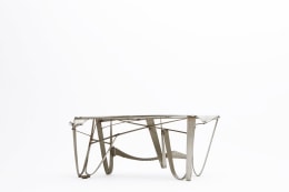 Albert Feraud's coffee table diagonal eye-level view