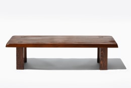 Pierre Chapo's &quot;T08&quot; coffee table (special commission), full straight view