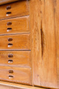 Schulz's sideboard, detailed view of drawers