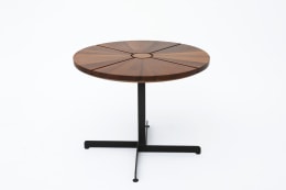 Charlotte Perriand's &quot;Soleil&quot; adjustable table, straight full view