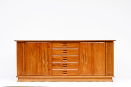 Schulz's sideboard, full straight eye-level view
