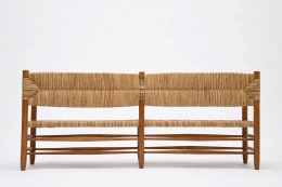 Charlotte Perriand's bench, full back view