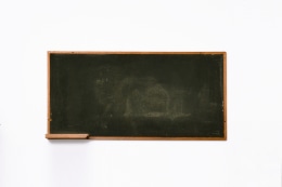 Le Corbusier &amp; Charlotte Perraind's blackboard, full straight view