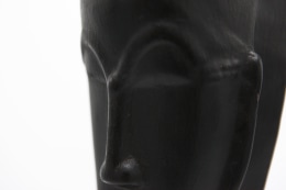 Roger Capron's ceramic mask detail of face